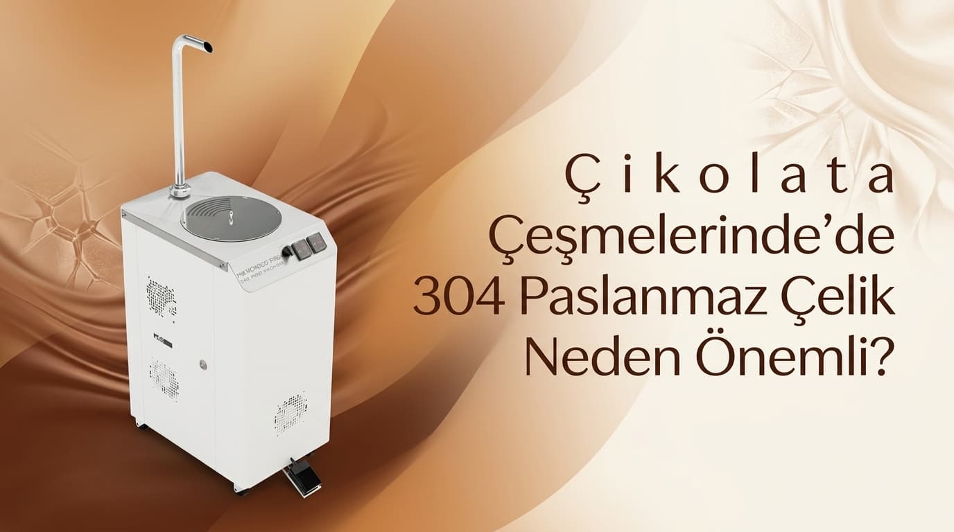 Çikolata Çeşmelerinde 304 Paslanmaz Çelik Neden Önemli?